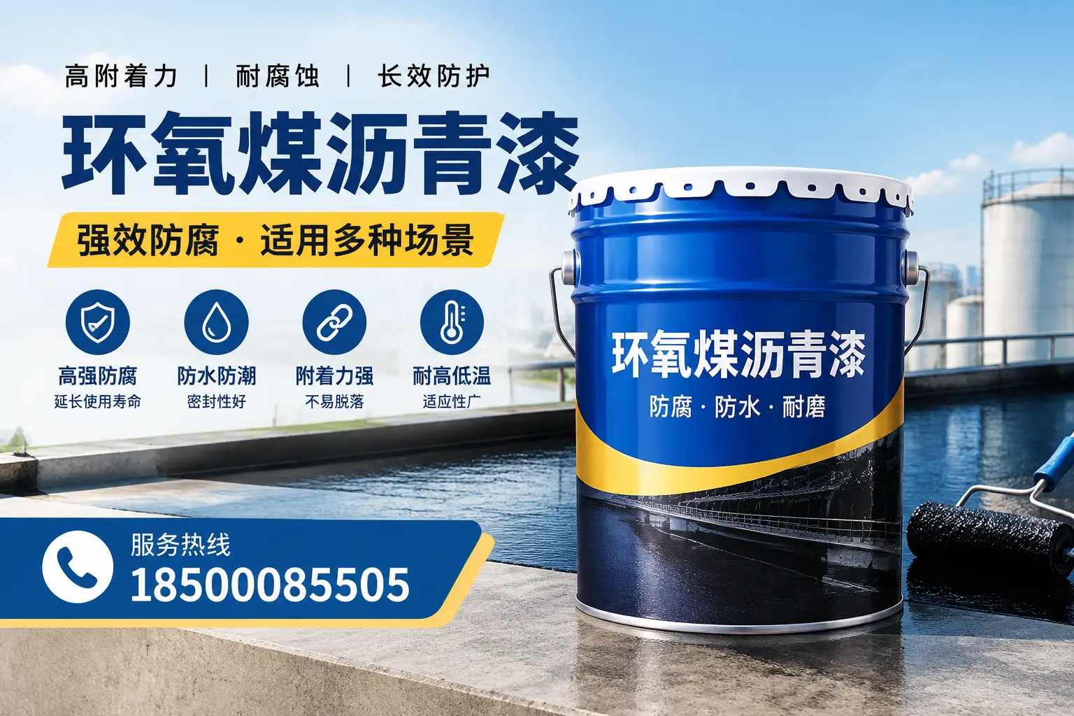 环氧煤沥青漆与油漆的区别，石楼消费者最关心的问题