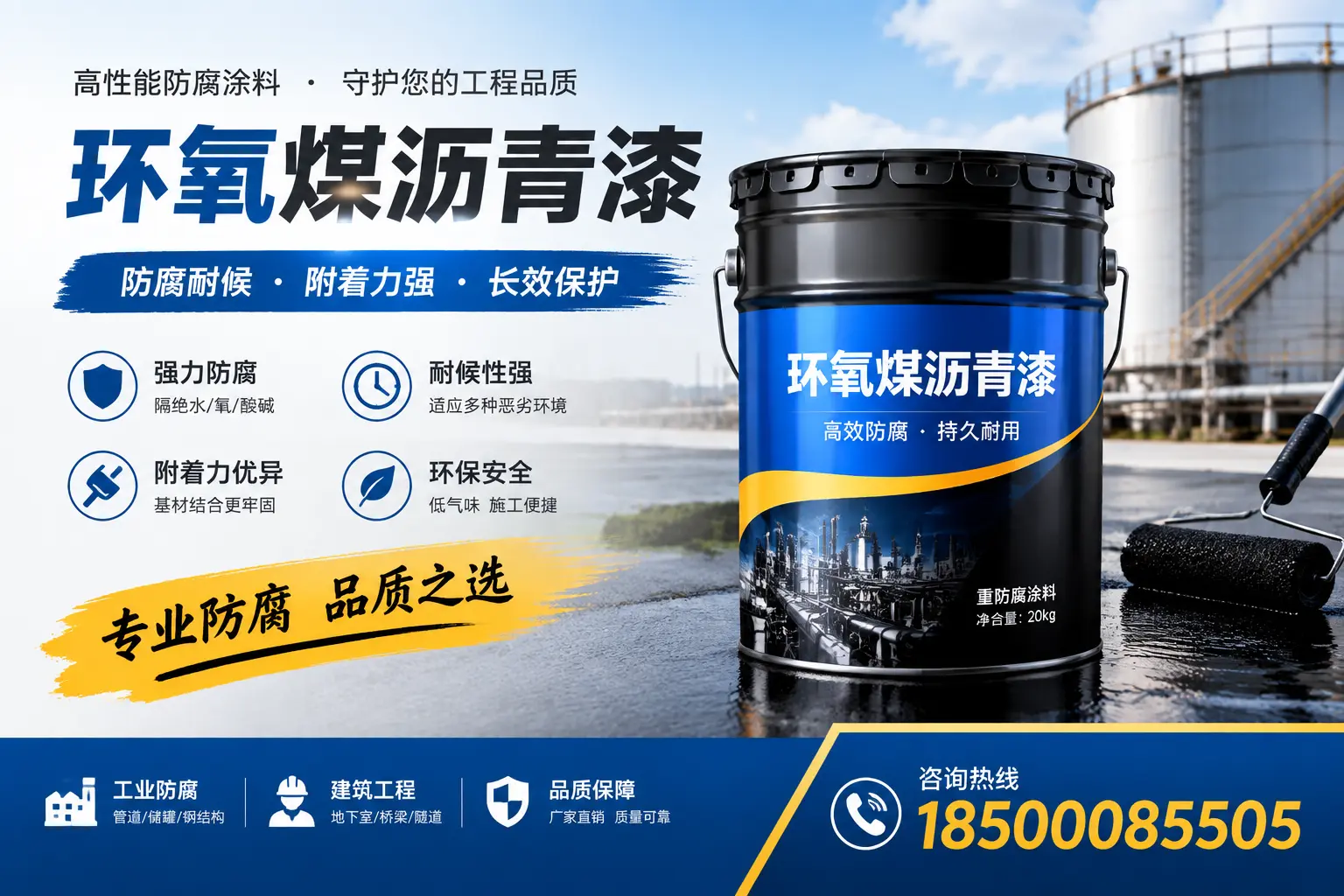 如何选择适合的环氧煤沥青漆？石楼市场选型指南